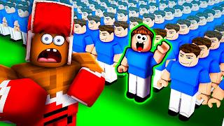 картинка: 1 из 100 Человек НАЙДЁТ НАСТОЯЩЕГО Среди КЛОНОВ в Роблокс! Roblox