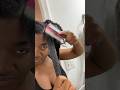 Detangle 4C hair part 2 #naturalhaircare #4chair #shorts