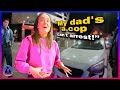 When Karen relies on dad being a cop, gets drunk, causes an accident flees the scene |Karen arrested