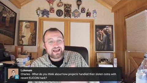 Charles Hoskingson on What do you think about how projects handled their stolen coins with recent K