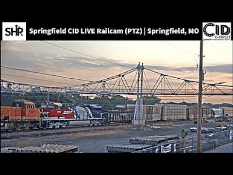 BNSF Cuba Subdivision North Yard – Springfield, MO — Springfield, MO live camera thumbnail