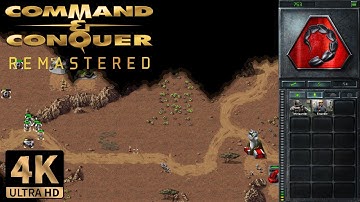 Command & Conquer Remastered | Nod 2 A - Liberation of Egypt (North) | PC 4K