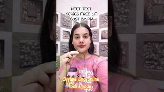neet test series free of cost by PW #neet2026 #pw_motivation #physicswallah