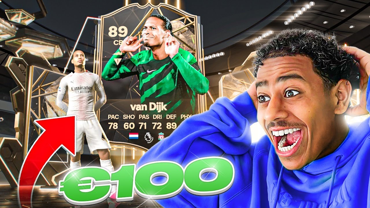 100 Euro FIFA 24 Pack Opening *IK HAD GELUK*😱