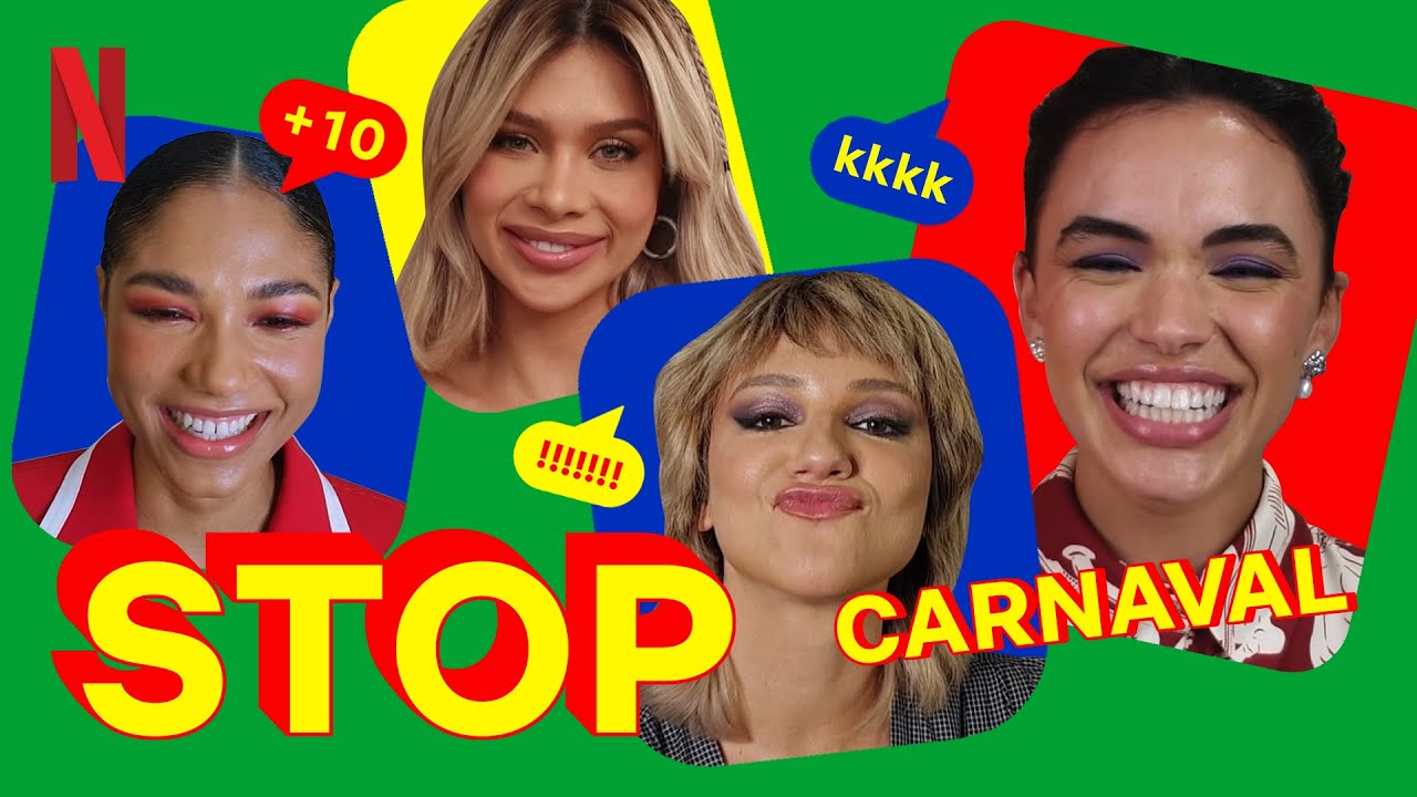 Elenco de Carnaval forma bloquinho e se joga no Stop! | Netflix Brasil