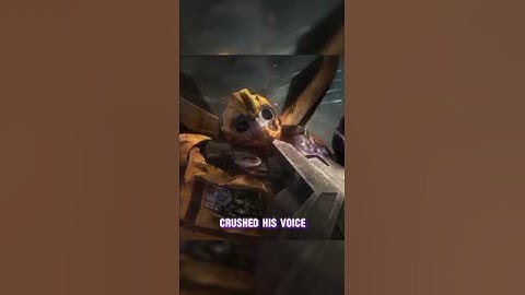 Megatron Did THIS to Bumblebee...