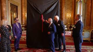 King Charles Unveils Painting