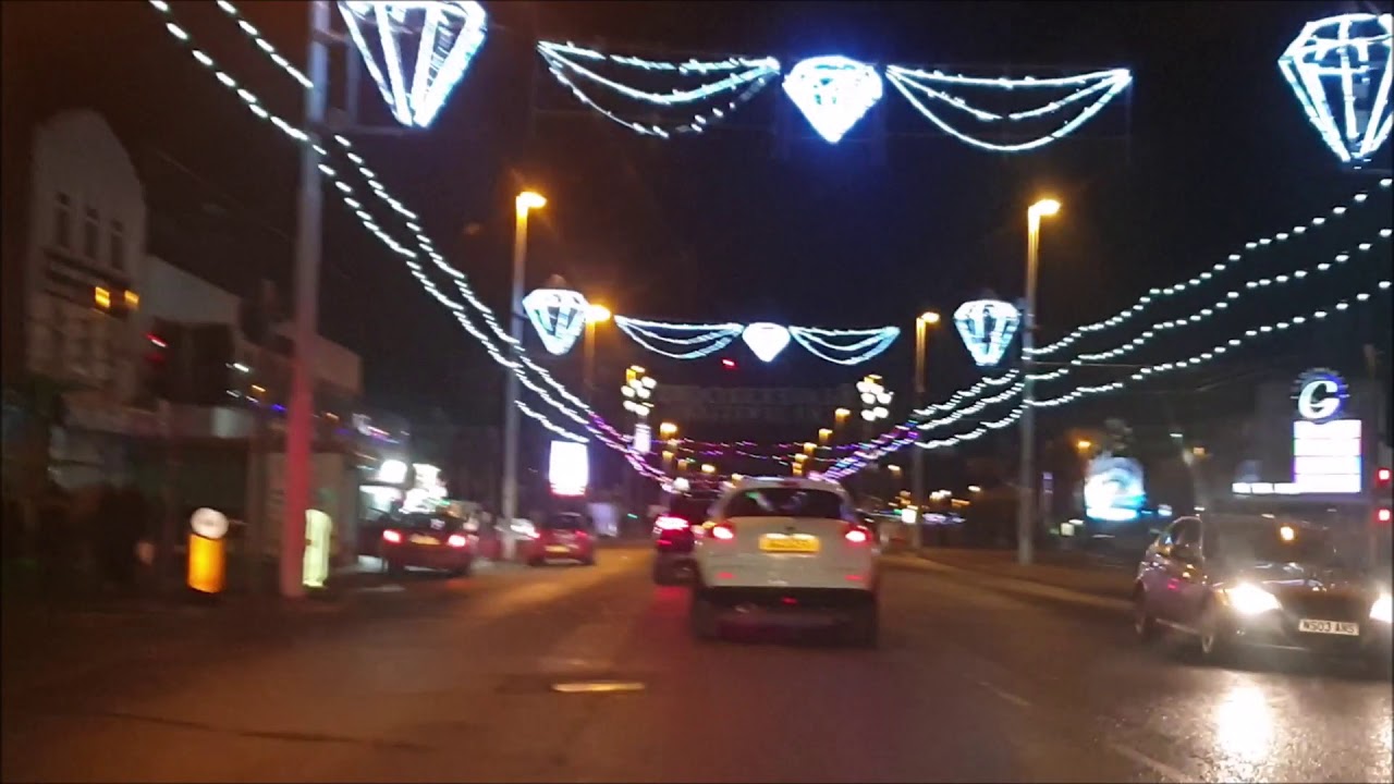 Blackpool Illuminations last day before switch off. Blackpool moves into trier 4 lockdown  part 1