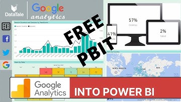 Get your Google Analytics data into Power BI (Free PBIT)