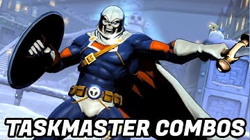 UMVC3 - TASKMASTER SOLO COMBOS!