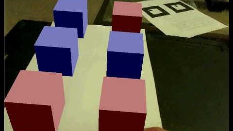 Augmented Reality (ARToolkit) Test 1