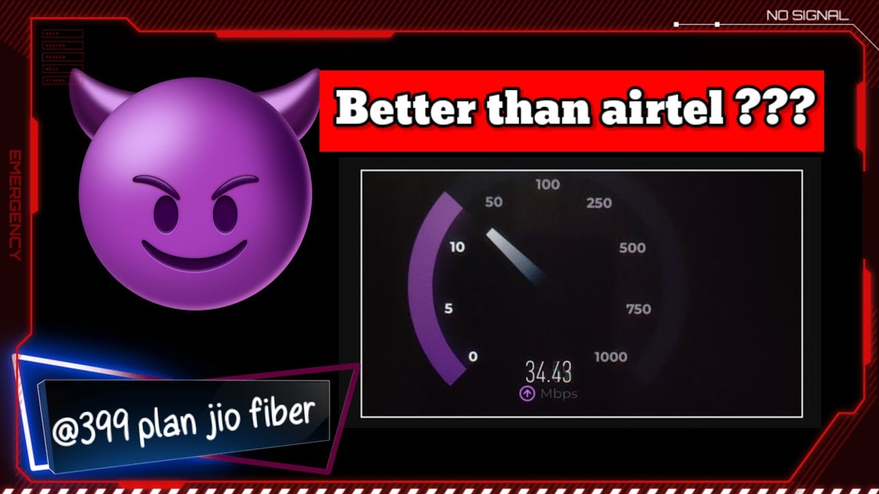 jio fiber 30Mbps speed test @399+18%gst unlimited wifi - YouTube