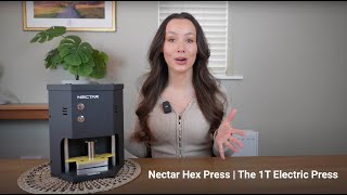 Introducing The Nectar Hex 1.5T Electric Rosin Press Unlocking The Power Of Solventless Extraction