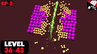 (Level 36-43) Color Crush 3D: Block and Ball Color Bump Game | Play Games | Razu The Gaming Bee screenshot 5