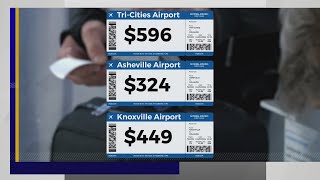 Average flight from Tri-Cities Regional $200 more expensive than national average