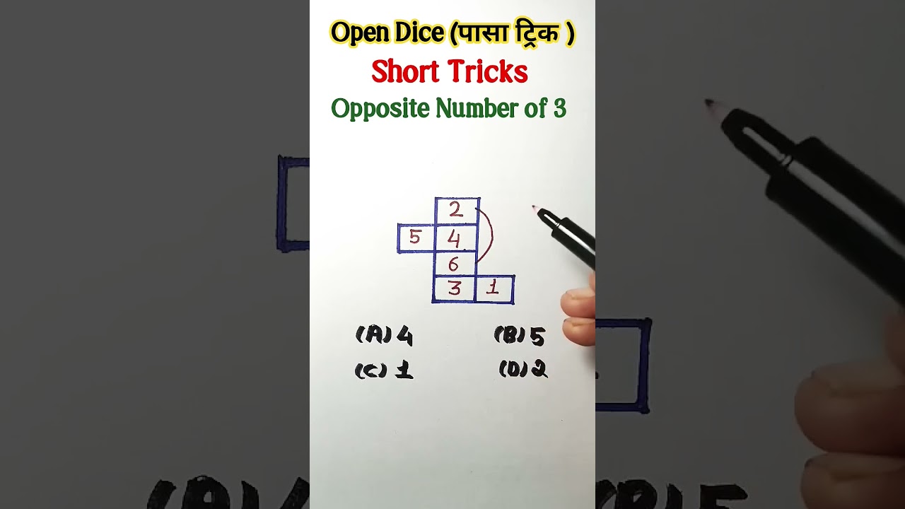 Dice chapter short trick reasoning 