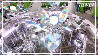 螺序花開 Spiraling Bloom|HIWIN 精密傳動 × 科技藝術|HIWIN Precision Motion and Tech-Art