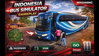 Bus Simulator Indonesia #1 - | Pick up Passengers | Android Gameplay Realistic | screenshot 4