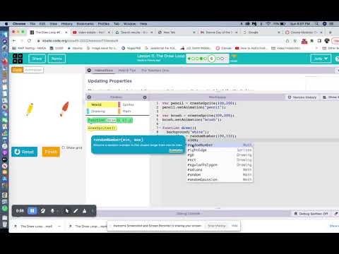 Code.org Lesson 11 Level 6 in Unit 3 Discoveries