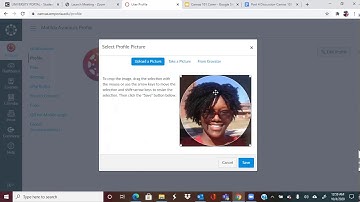 Dashboard, Settings, and Profile in Canvas Learning Management System