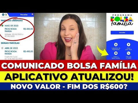 🎉AGORA SIM! BOLSA FAMÍLIA DE MAIO: APLICATIVO ATUALIZOU CONSULTA LIBERADA! FIM DOS R$600? VEJA AQUI!