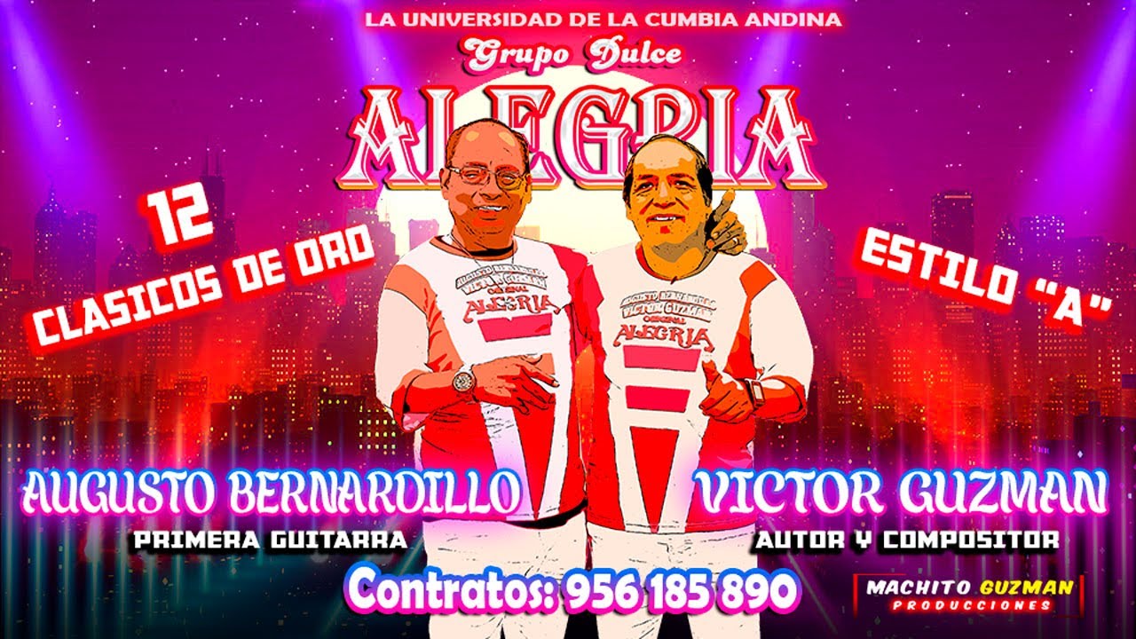 Grupo ALEGRIA Vol 9 / Mix Clasicos de Oro 2021 / AudioVisual en High Definition