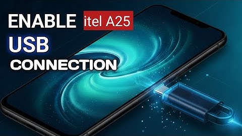 How to Connect USB to Itel A25 | USB Connect with itel phone//itel a25 to USB