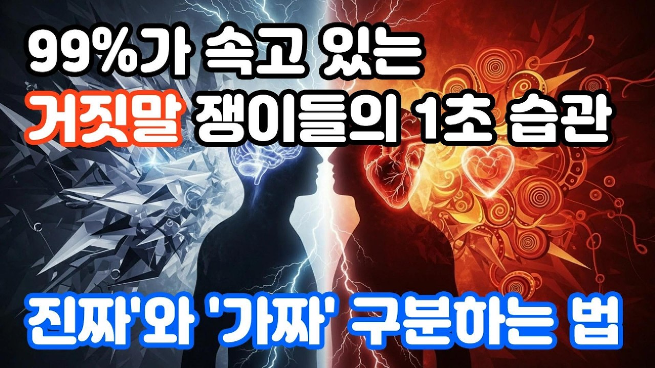 거짓말하는 상대의 속마음을 꿰뚫는 심리학의 기술 I 속고 있는 당신만 모르는 것