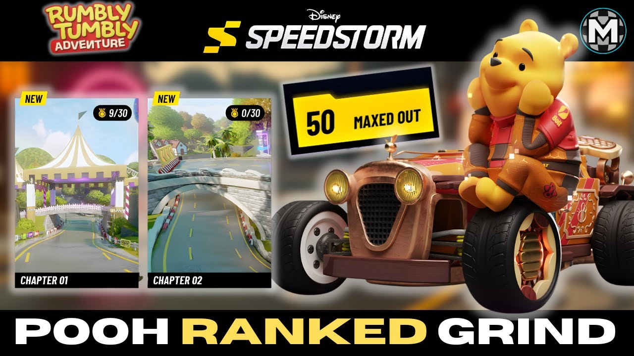 MAXED Winnie the Pooh Gameplay | Disney Speedstorm (10.24.2025)
