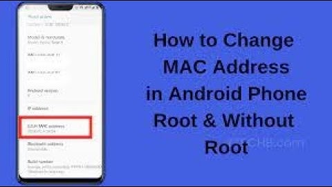 How To Change MAC Address in Any Android Phone Without Root  💯