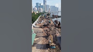 Cập nhật tiến độ cầu đi bộ bắt qua sông Sài Gòn