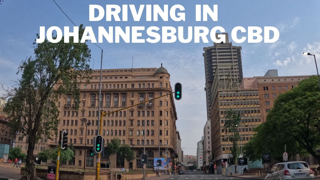 Johannesburg CBD Driving in town Gauteng, South Africa YouTube