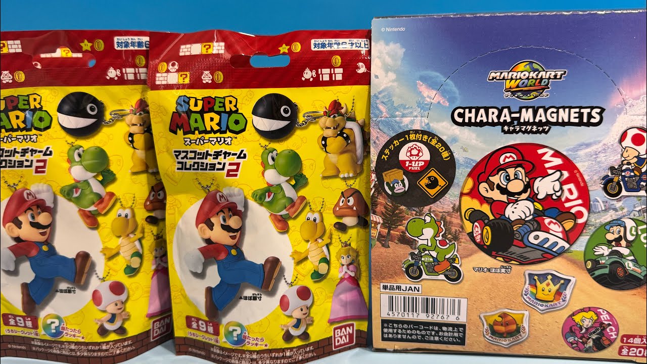 Mario Candy Toy Chara Magnets Mascot Charm Collection 2 - YouTube Mario Candy Toy Chara Magnets Mascot Charm Collection 2 - YouTube