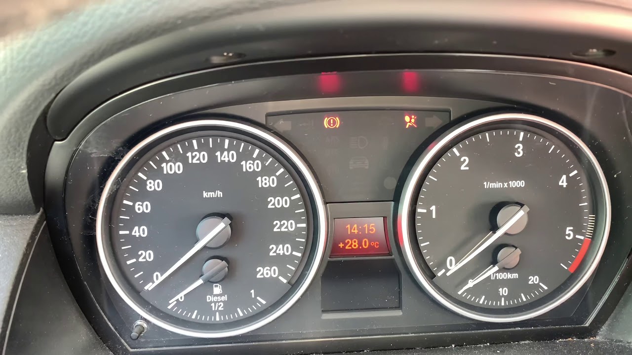 Remise à 0 ou Reset pneus BMW X1 sans tablette tactile - YouTube