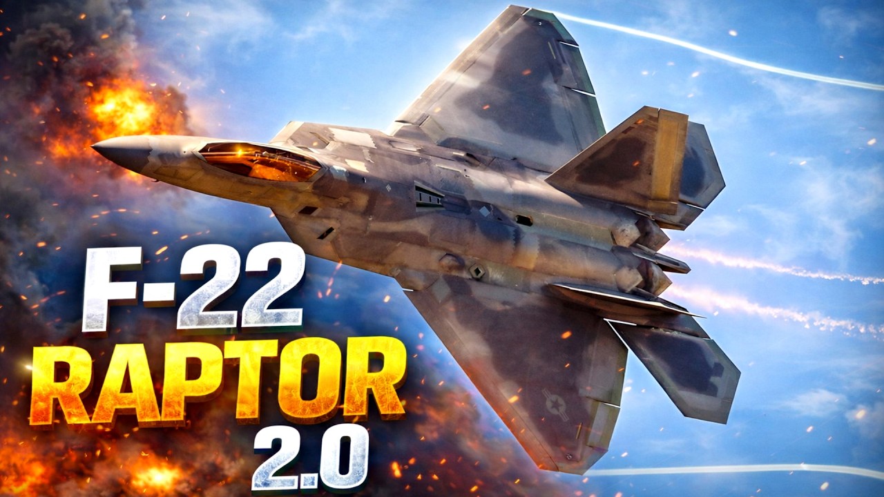 Не оставит шансов J-20 и Су-57: встречайте F-22  Raptor 2.0