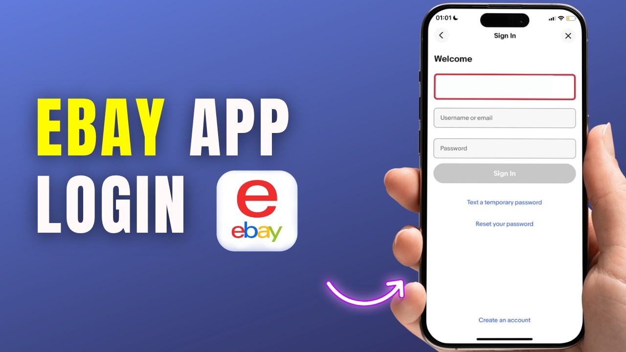 My Ebay Sign In How To Log In To eBay App | eBay Sign In Tutorial 2026 - YouTube