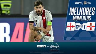 Georgia vs Northern Ireland highlights