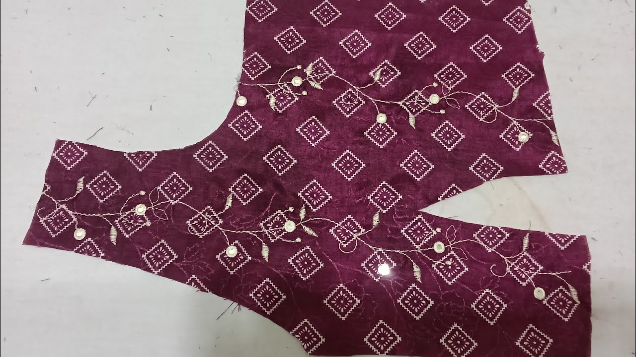 AV Pandit Boutique  is live||38 size princess cut blouse ki cutting