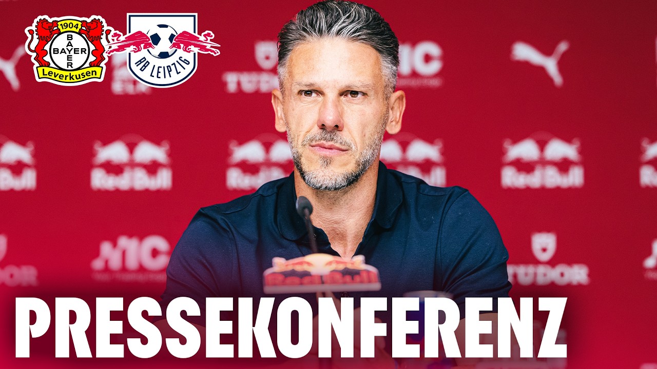 LIVE 🔴 Pressekonferenz vor Bayer 04 Leverkusen - RB Leipzig | Bundesliga