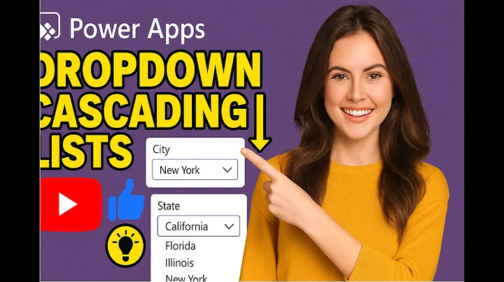 Cascading Dropdowns in Power Apps from SharePoint list