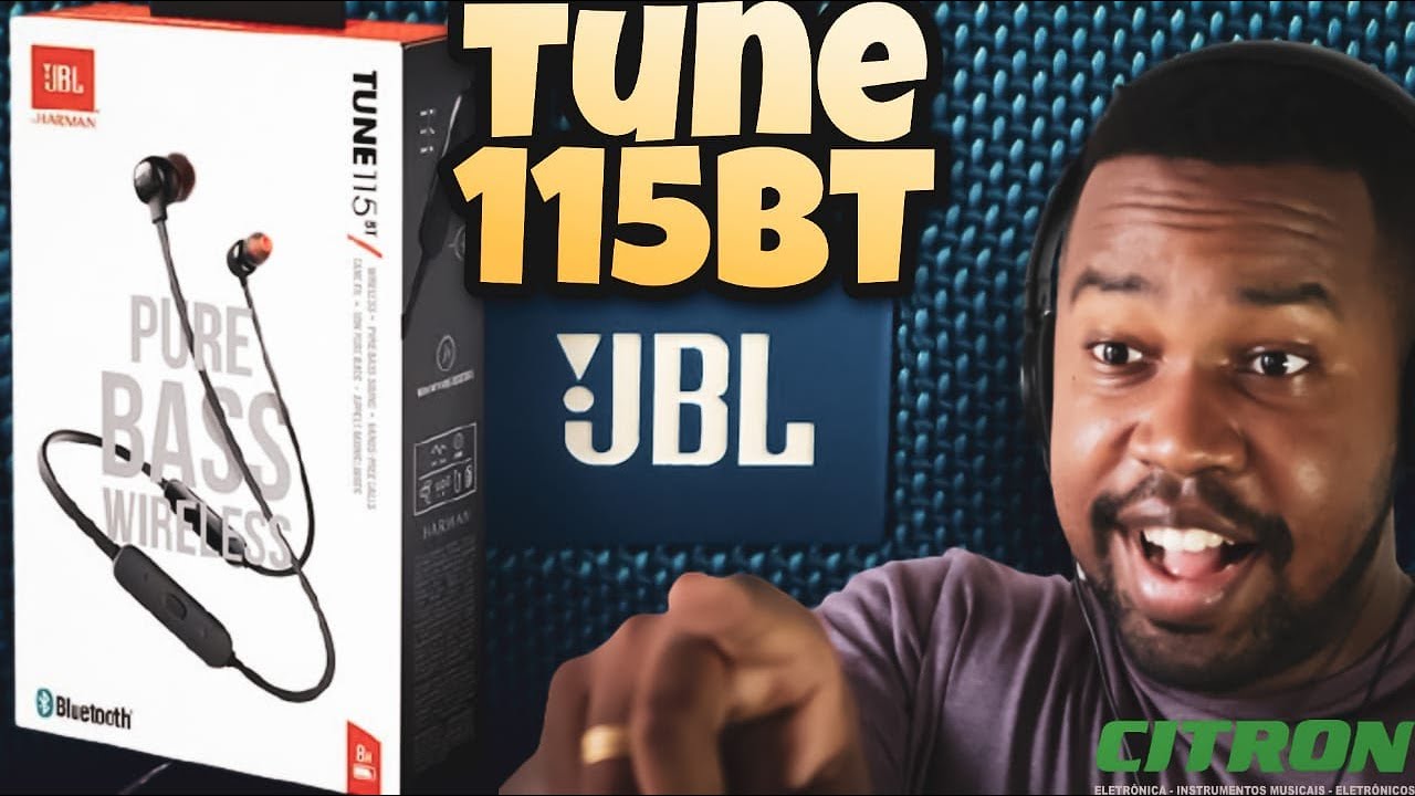 FONE JBL TUNE 115 BT ANALISE PORTUGUES ( REVIEW) - YouTube