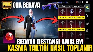 BEDAVA'YA DESTANSI AMBLEM İLE & İŞGALCİ, BUZ DİYARI SETİ & DESTANSI AMBLEM NASIL ALINIR? PUBG MOBİLE