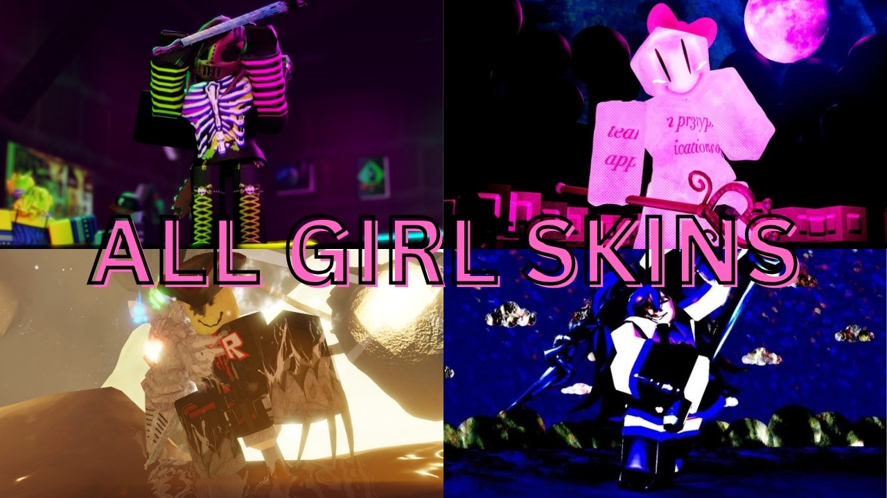 ALL FEMALE SKINS | Forsaken