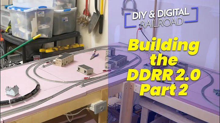 Building the DDRR 2.0 Model Railroad Part 2: Benchwork, Foam, and a little track work.