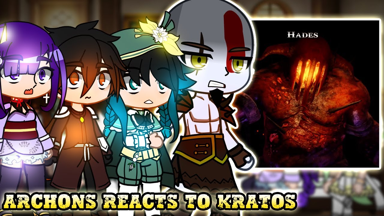 Genshin Impact reacts to kratos / GOW Part 2/? | Gacha Club |