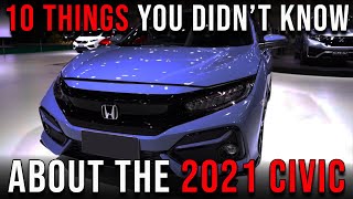 2021 Honda Civic Tips and Tricks - What the Dealership isn't Showing you... screenshot 5