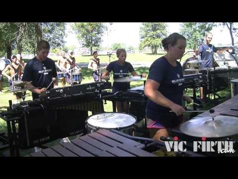DCI 2012: Blue Stars / Part 2 - Vic Firth Multi-cam HD Rehearsal Footage!