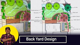 Fire Pit Patio Back yard  landscape Design screenshot 2