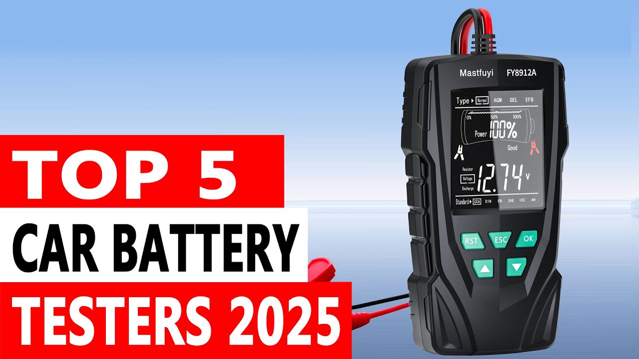 Top 5 Best Car Battery Testers In 2025 On Aliexpress - YouTube