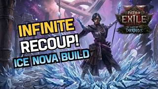 Poe2 Infinite Mana Ice Nova Chronomancer - Recoup Build Guide